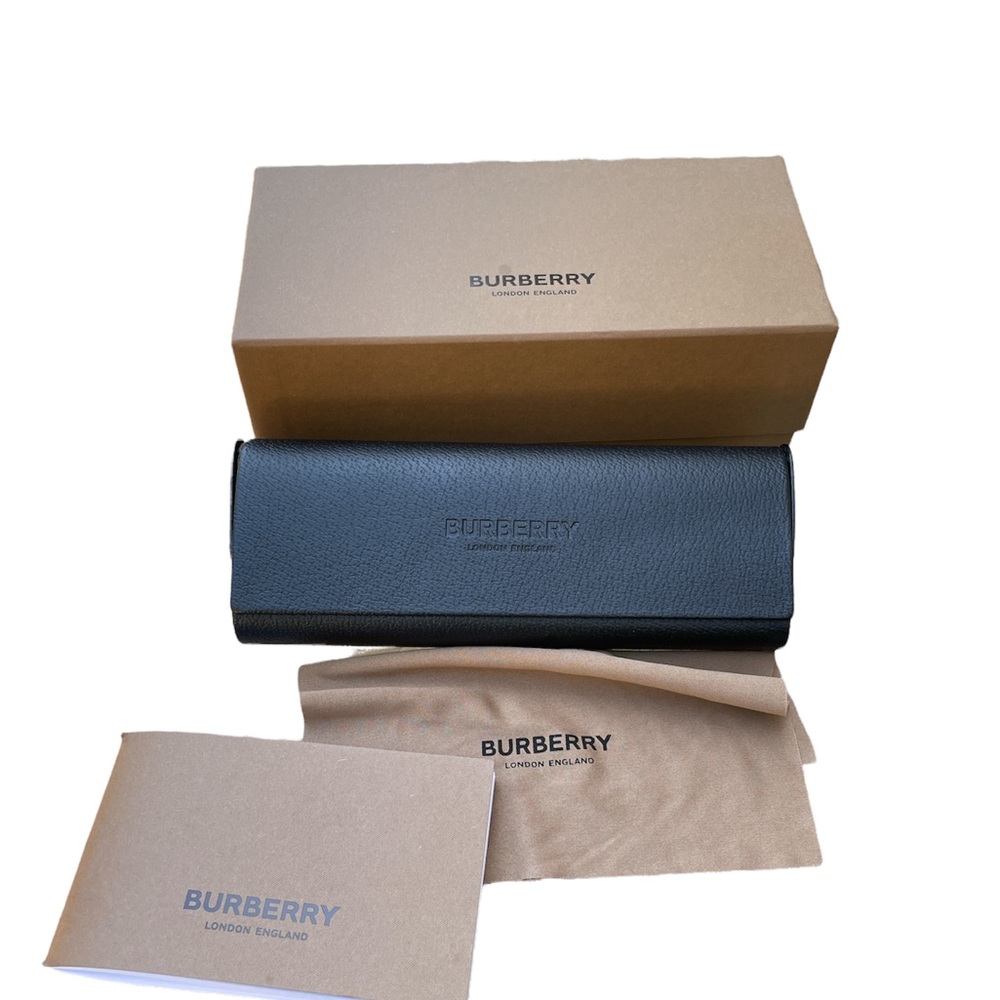Burberry box and sunglass case with cloth